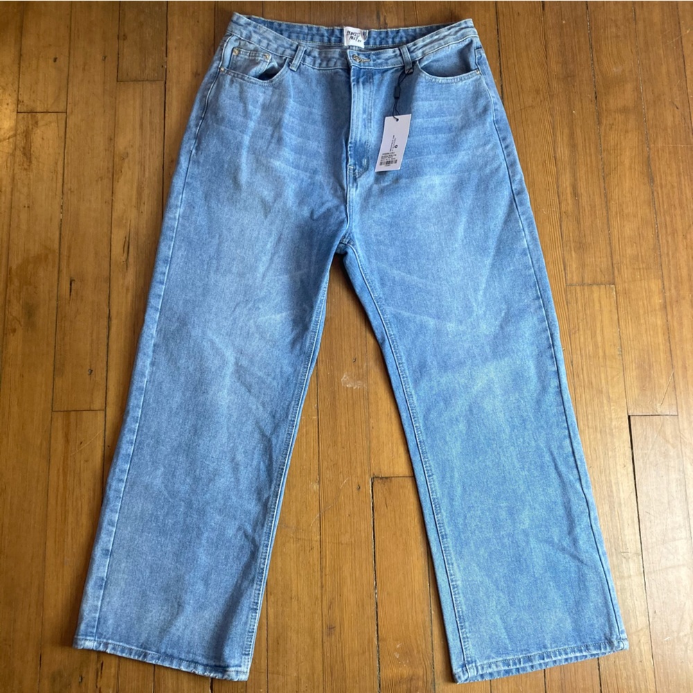Princess Polly Fielding Wide Leg Jean NWT 12